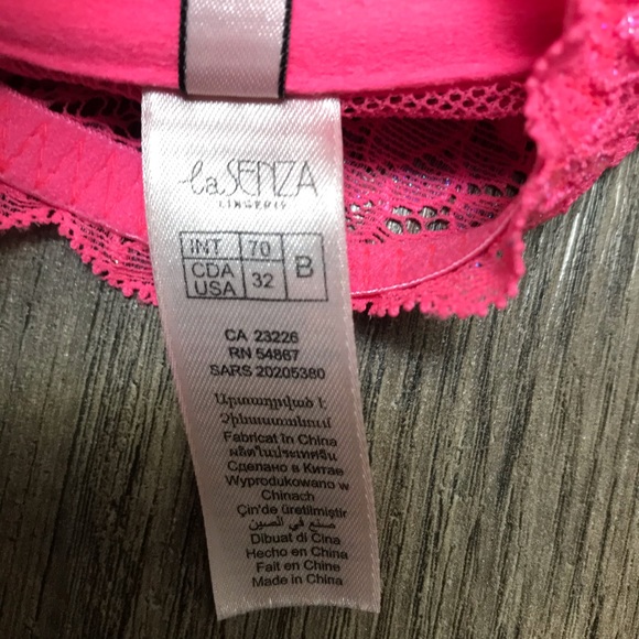 Pink La Senza Push Up Bra - Picture 7 of 7